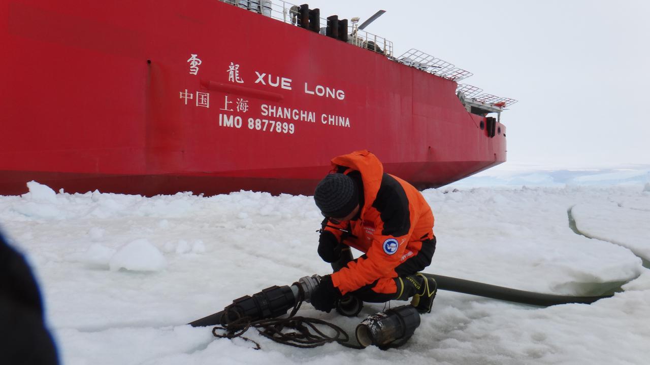 南極科考運(yùn)水裹附件